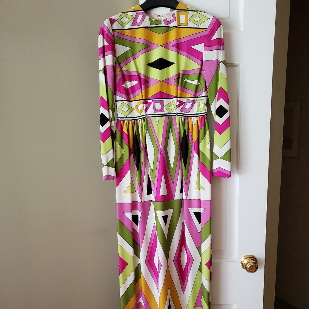 1971 Bonwit Teller gown